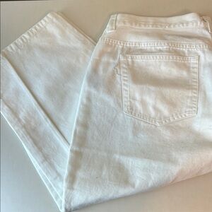 Lauren Ralph Lauren White Denim Pants
